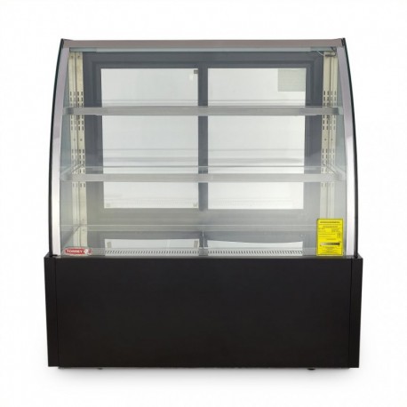 Vitrina Refrigerada Full Glass Vidrio Curvo VFG-120C