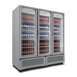 Refrigerador Imbera G372 3P 3 Puertas de Cristal