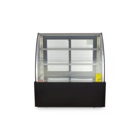 Vitrina Refrigerada Full Glass Vidrio Curvo VFG-120C