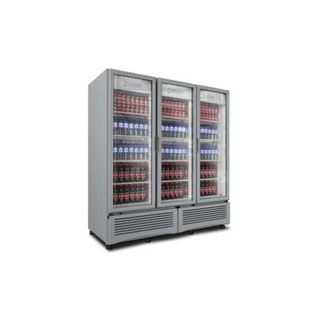 Refrigerador Imbera G372 3P 3 Puertas de Cristal