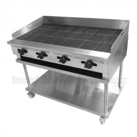 Asador Inox Tama  IAS-1614/12 Inoxidable